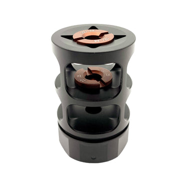 Quick release muzzle brake M84